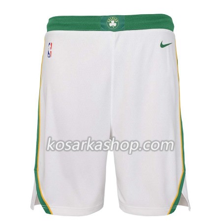 Boston Celtics Muška Kratke hlače Bijela Zelena Nike 2018-19 Swingman